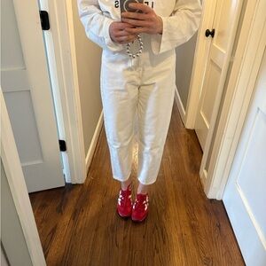 New with tag Zara super hi rise ankle length jeans
